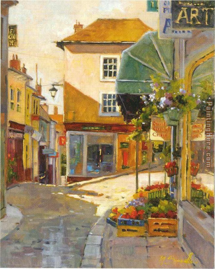cobblestone village by marilyn simandle